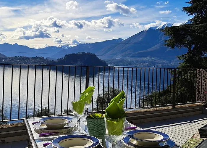 Dream Panorama, Garage In The Center Of Apartamento Varenna